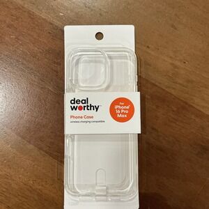 Apple iPhone 16 Plus Case - deal worthy clear- New